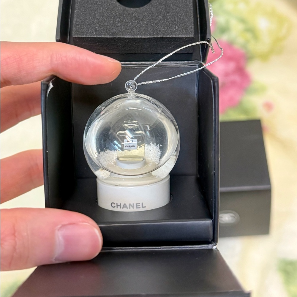 CHANEL No.5 Collectible Snow Globe Holiday Ornament - Picture 3 of 7